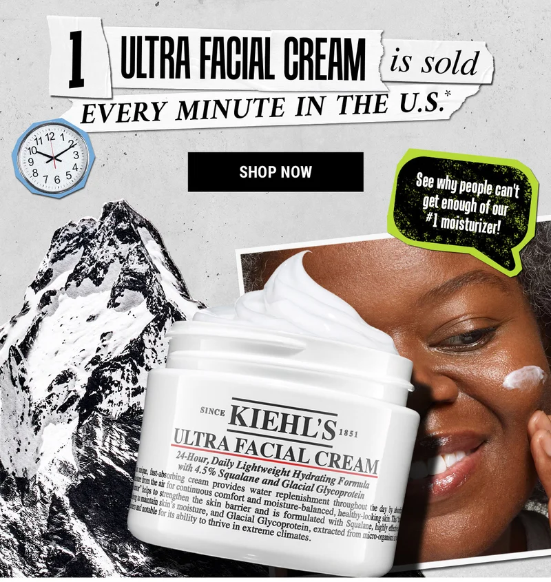 1 Ultra Facial Cream is Sold Every Minute In The U.S.