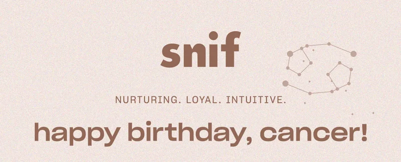 happy birthday, cancer!