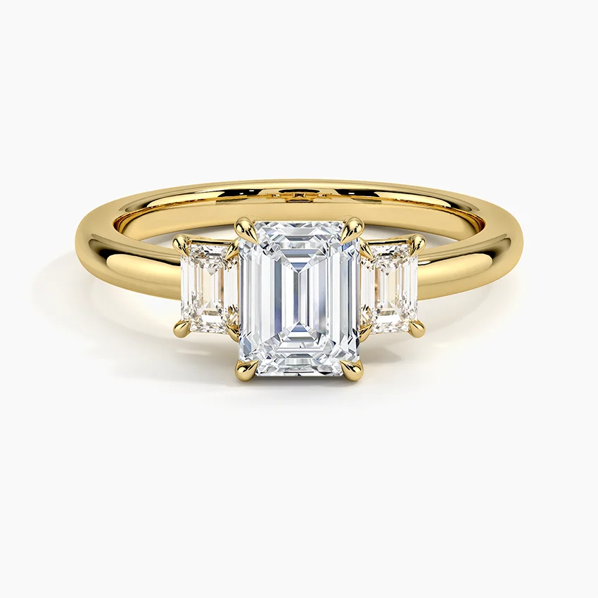 Petite Rhiannon Three Stone Diamond Ring
