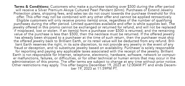 Promo Terms