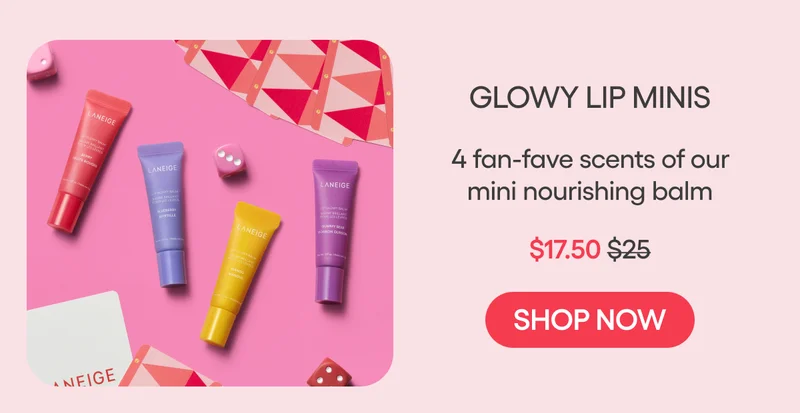 glowy lip minis