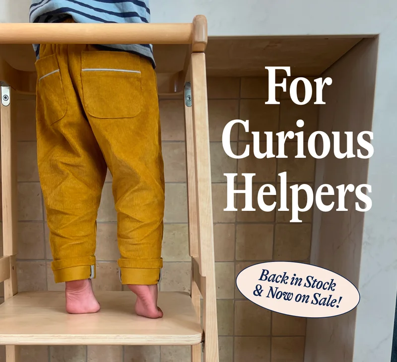 For Curious Helpers. Now Back in Stock!