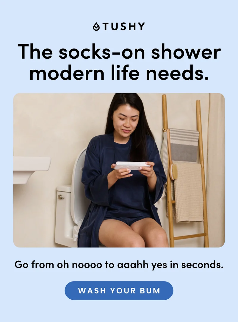 WASH YOUR BUM