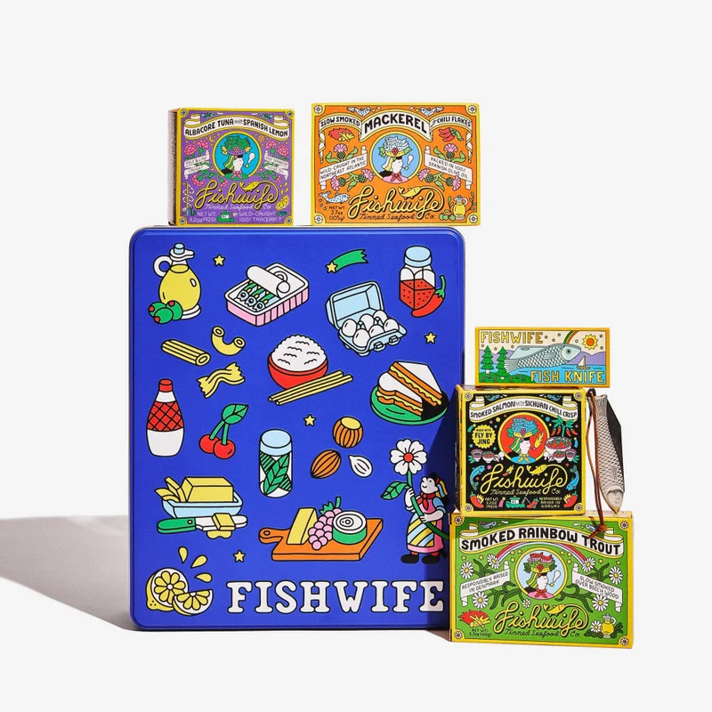 Image of The Fishwife Adventure Box - Tinned Fish Gift Bundle