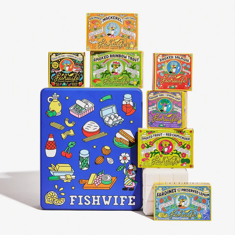 Image of The Fishwife Starter Pack - Tinned Fish Gift Bundle