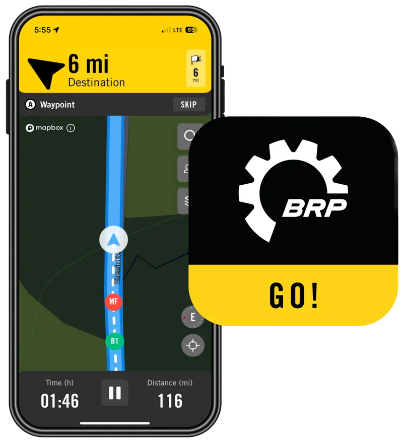BRP GO! app