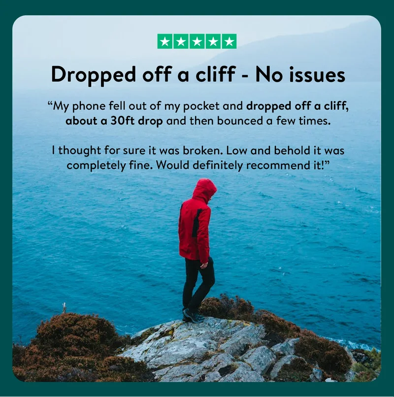 cliff drop