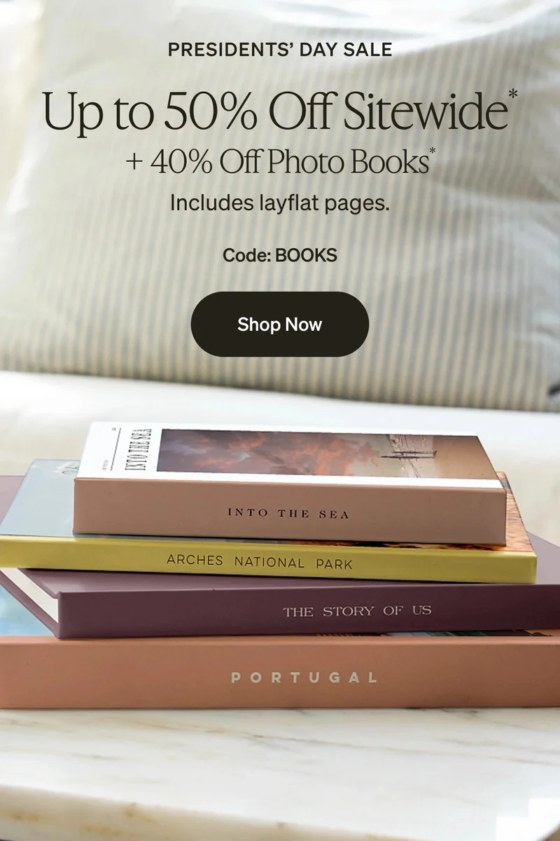Save up to 50% off sitewide!