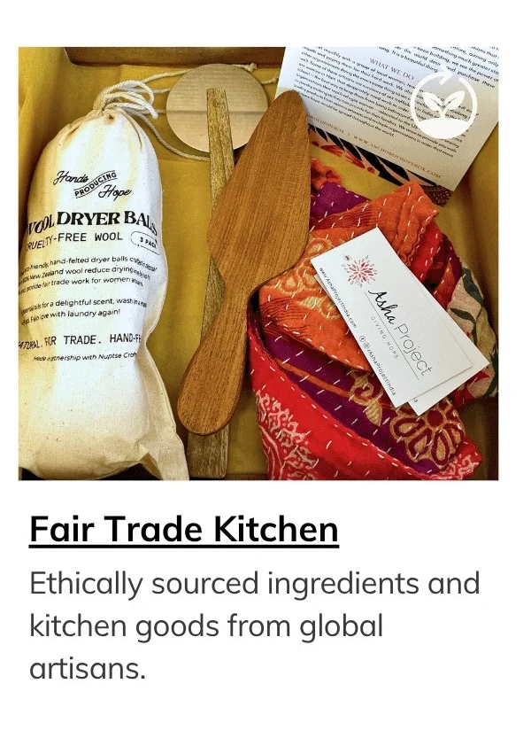 Kitchen Essentials Box - One Time Ship Box - Fair Trade and Artisan Made