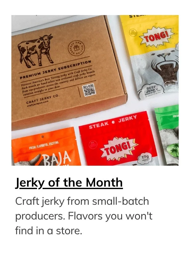 Jerky of The Month Club