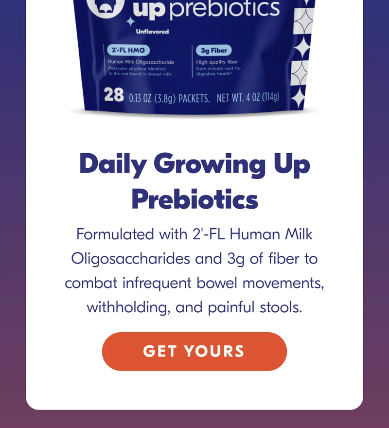 Daily Growing Up Prebiotics