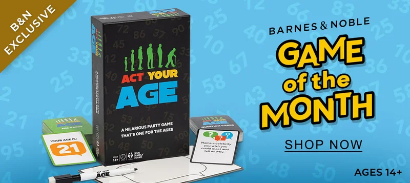 [B&N EXCLUSIVE] Barnes & Noble Game of the Month: Act Your Age [AGES 14+] - SHOP NOW