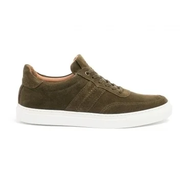 Steel II Trainer in Khaki Suede