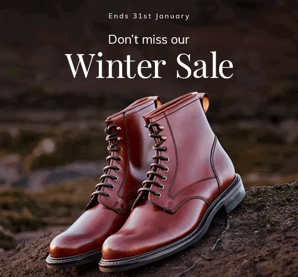 Don't miss our winter sale