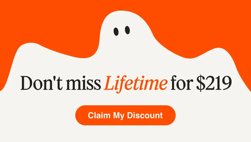 Don't miss Lifetime for $219