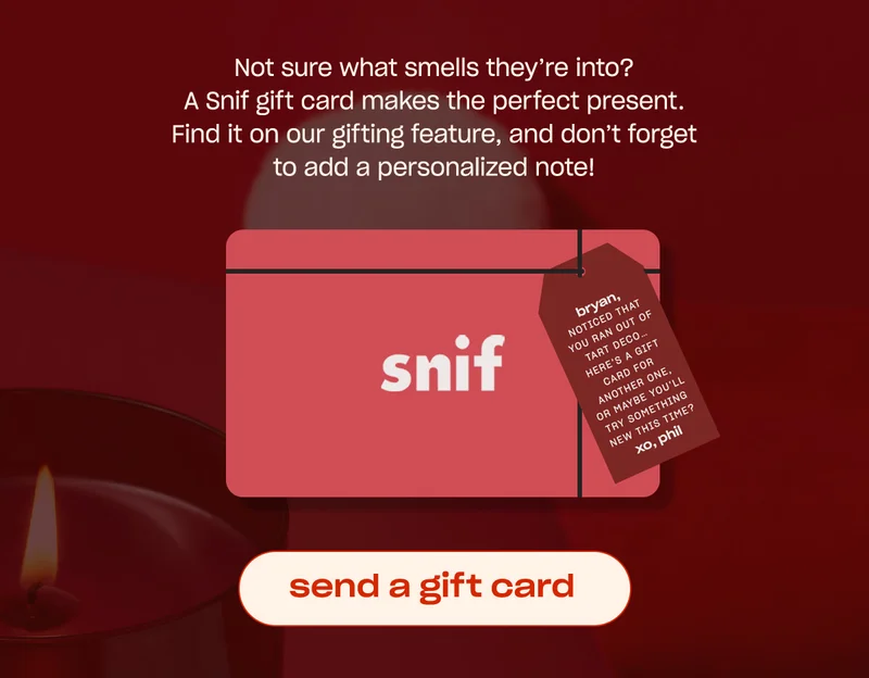Shop Snif gift cards ↗