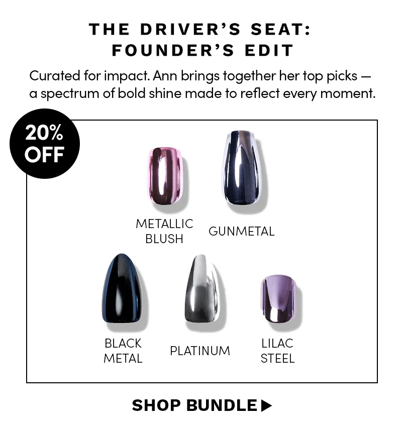 Shop 20% off Driver's Seat: Founder's Edit Bundle