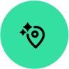 Image Description: A geo pin icon.