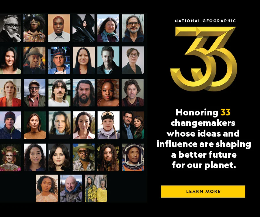 Portraits of National Geographic's Visionary honorees