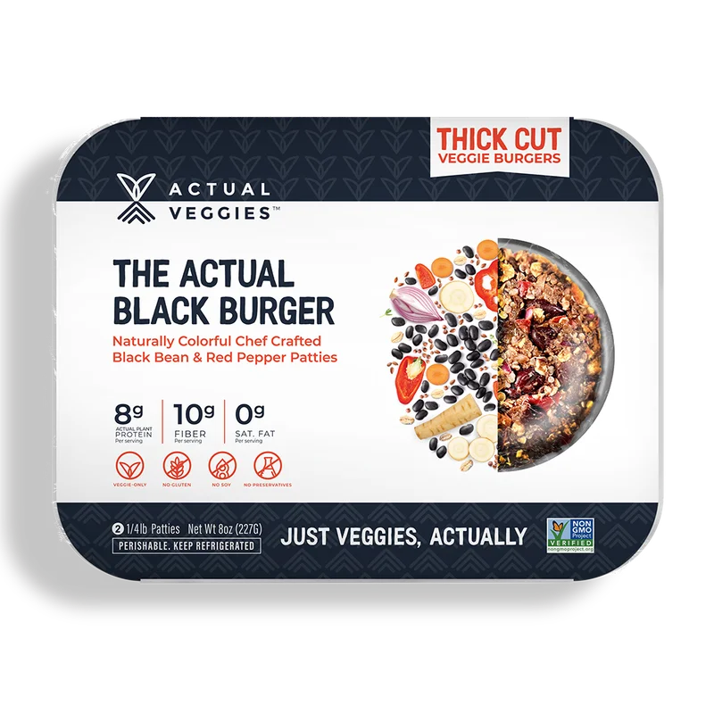 Image of The Actual Black Burger- 8 Burgers Total