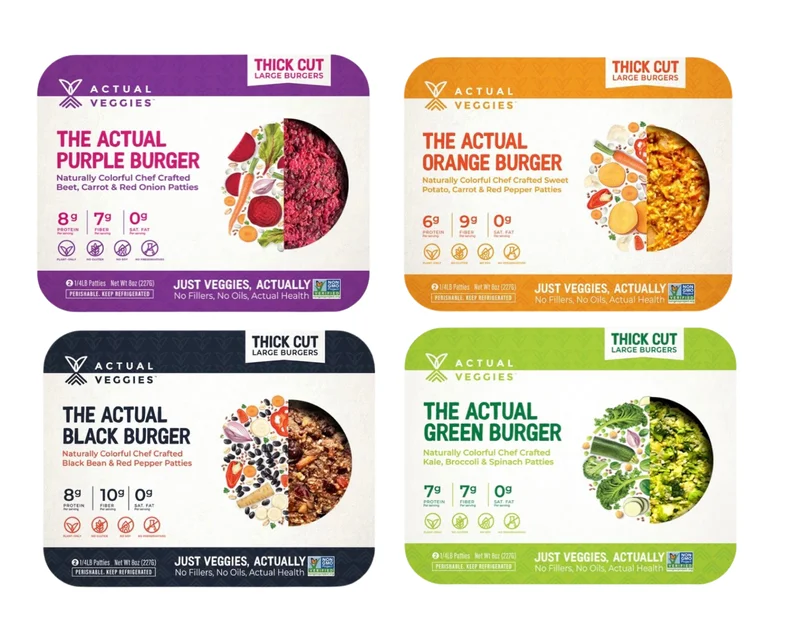 Image of Variety Pack - 2 Of Each Flavor- 8 Burgers Total