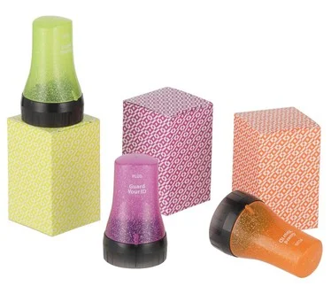 Guard Your ID Set of 3 Advanced Wide Glitter Rollers w/ Gift Boxes