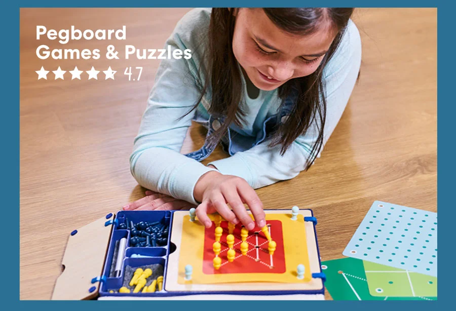 Pegboard Games & Puzzles