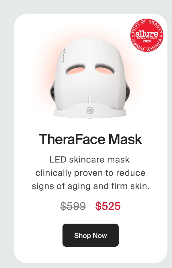 TheraFace Mask | LED skincare mask  clinically proven to reduce signs of aging and firm skin. | Shop Now