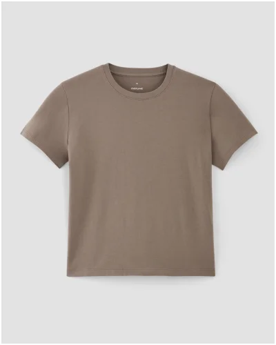 [IMAGE]The Organic Cotton Box-Cut Tee in Clay