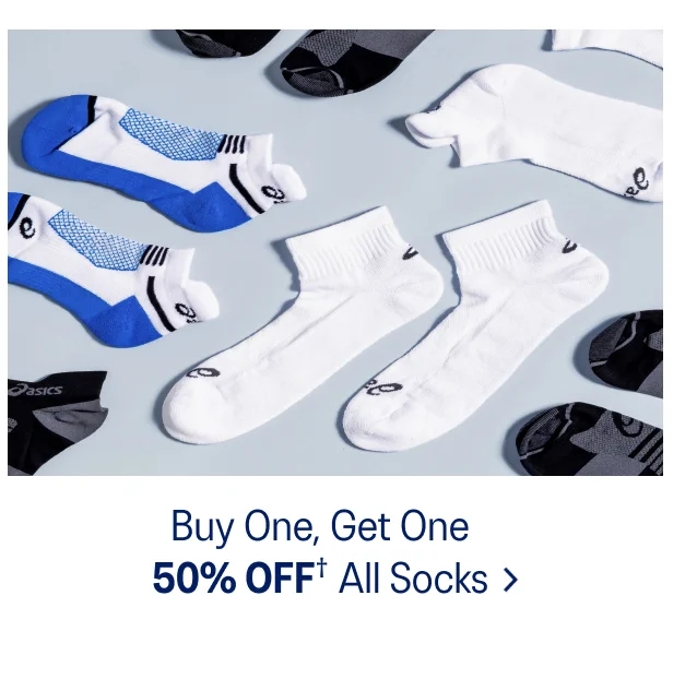 Buy One Get One 50% Off All Socks