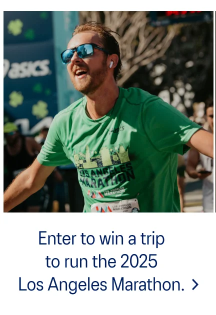 Enter to win a trip to run the 2025 Los Angeles Marathon >