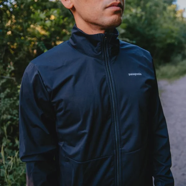 Man wearing a Patagonia jacket