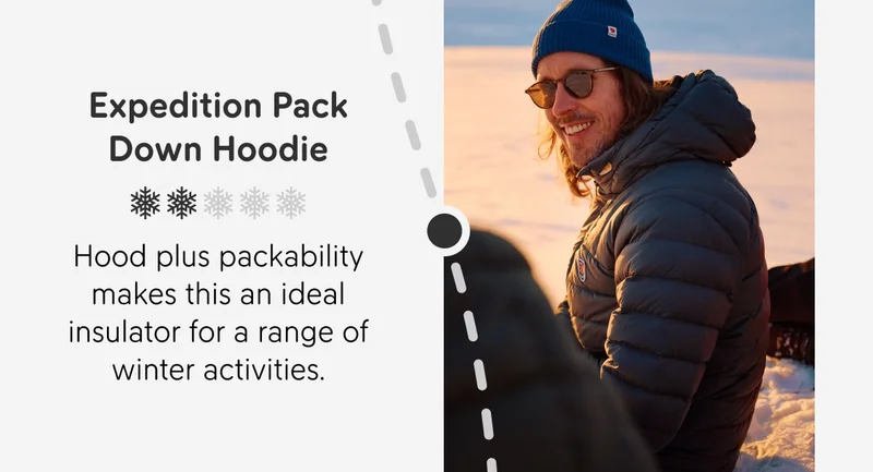 Expedition Pack Down Hoodie M