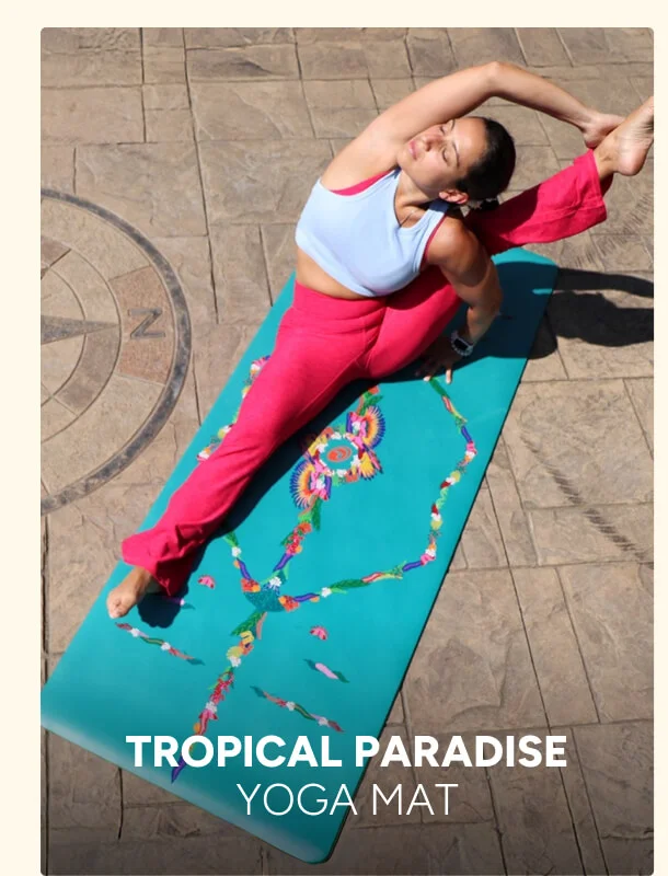 Tropical Paradise Yoga Mat