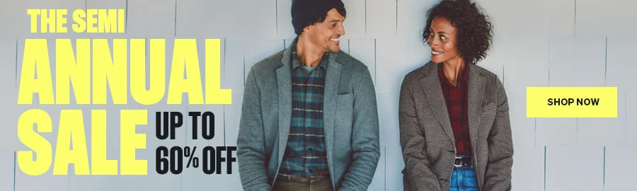 The Semi Annual Sale Up to 60% Off