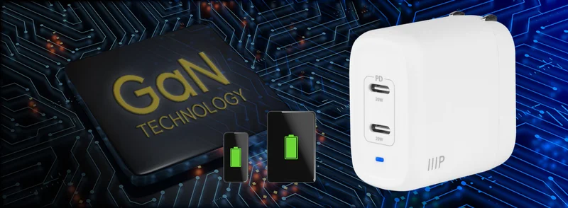 2‑Port Foldable Wall Charger