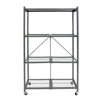 Pop-It Large 4-Tier Heavy Duty Rack with Caster Wheels