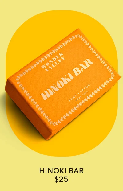 Hinoki Bar, $25