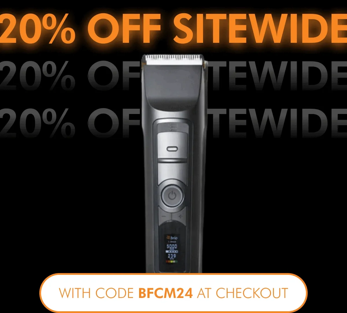 Save 20% sitewide with code BFCM23!