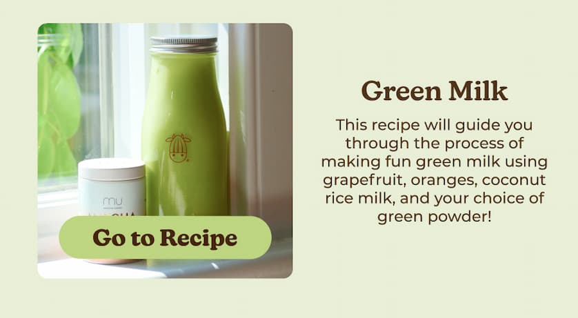 Green Milk Recipe