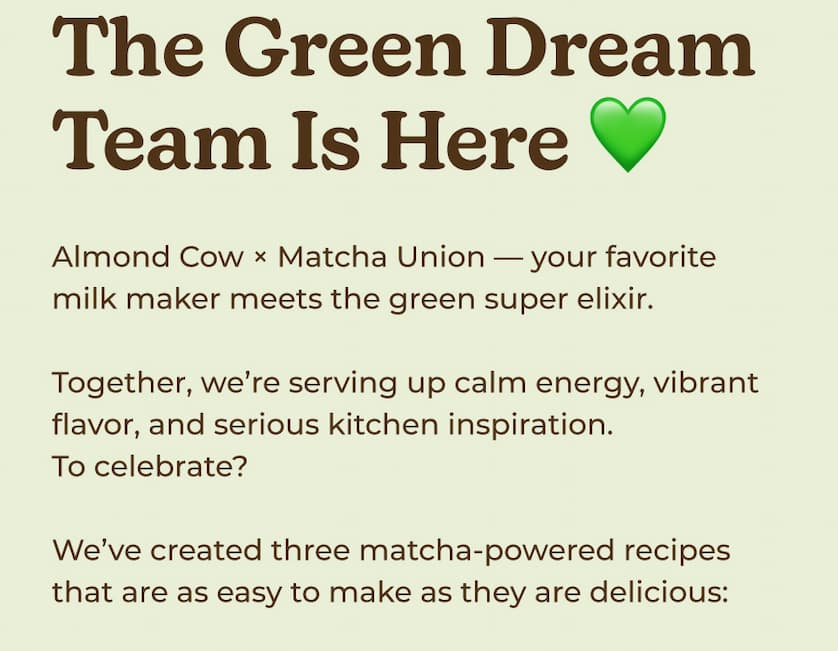 The Green Dream Team is Here