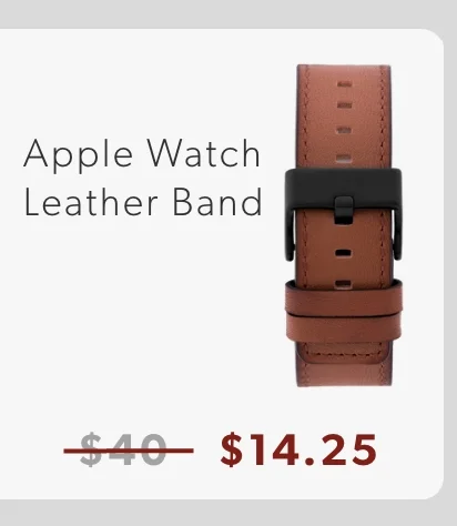 Apple Watch Leather Band