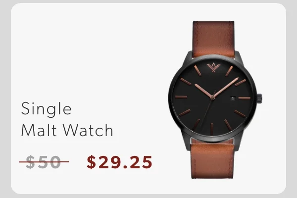 Single Malt Watch