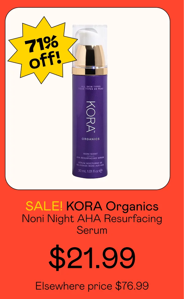 Noni Night AHA Resurfacing Serum