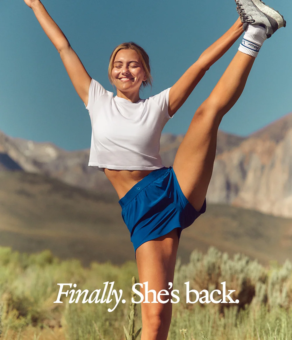 Finally. She’s back.