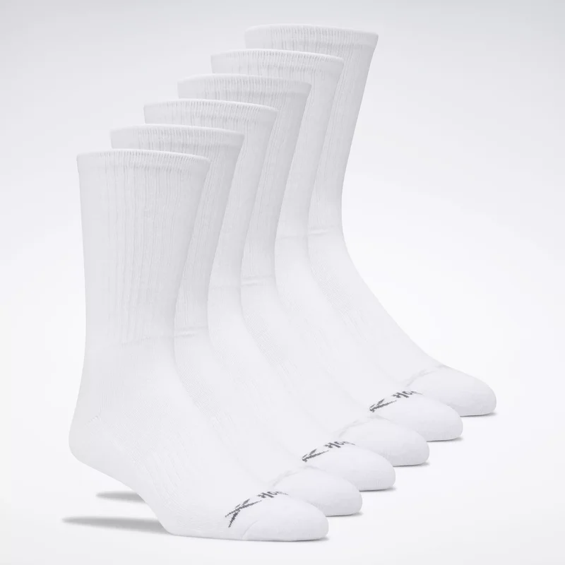 Image of Men's Reebok Basic Crew Socks 6 Pairs