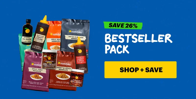 Sub-text: Bestseller Pack  CTA: SHOP + SAVE  Tag: save 26%
