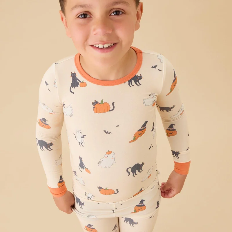 Image of Halloween Hugs Pajama Set
