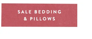 sale bedding and pillows