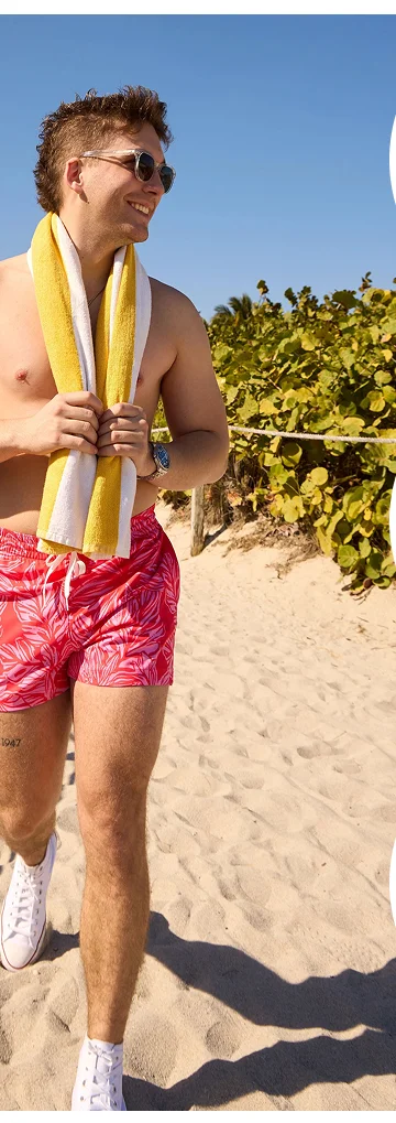 Classic Swim Trunk: The Raz-Matazz 4"